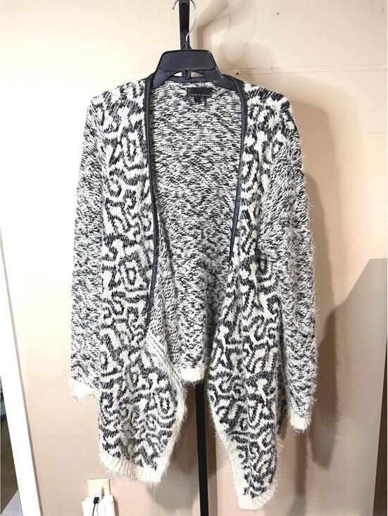i jeans by Buffalo Sweaters - Jeans by Buffalo Women's Fuzzy Open Front Cardigan Sweater Large